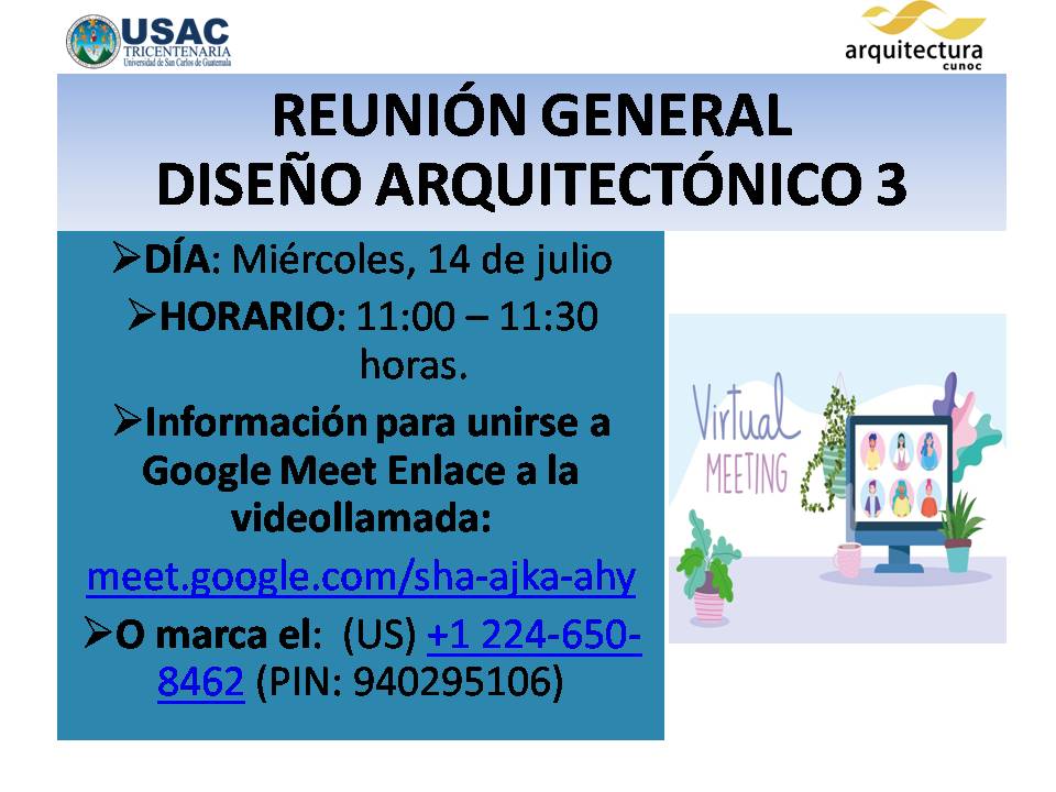 Reunión Diseño Arquitectónico 3